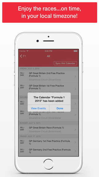 免費下載運動APP|Formula 2015 Race Calendar (AutoCal) app開箱文|APP開箱王