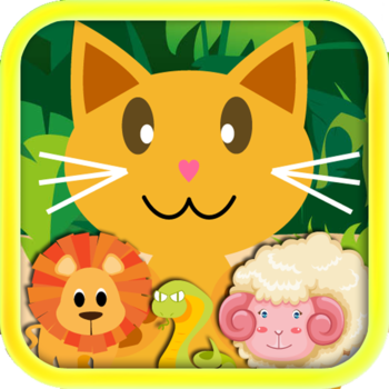 QCat -Preschool 8 in 1 Educational Game for toddler and kid : Animal  (Free) LOGO-APP點子