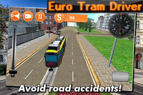 Euro Tram Driver Simulator 3D screenshot 4