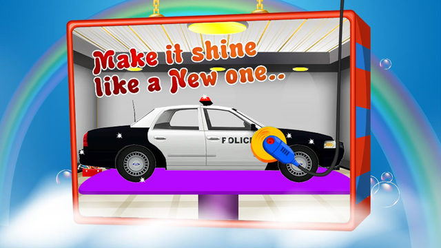免費下載遊戲APP|Police Car Wash – Cleanup messy vehicle in this auto cleaning game app開箱文|APP開箱王