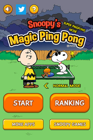 Snoopy's Magic Ping Pong screenshot 4