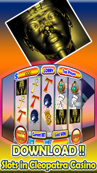 Slots in Cleopatra's Pyramid Casino With Jackpotjoy Blackjack Free Roulette HD