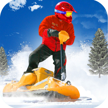 Snow Powerboard Racing ( 3D Speed Sports Power board stunts racing offroad game on Fast ice road tracks with real ragdoll physics ) LOGO-APP點子