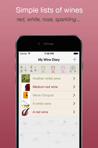 My Wine Diary screenshot 2