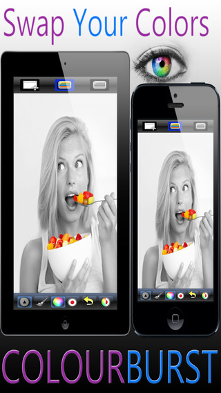 【免費攝影App】Color Burst - Mix Color Images With Black & White-APP點子