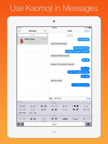 【免費工具App】Kaomoji Keyboard for iOS 8-APP點子