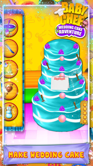 【免費遊戲App】Baby Chef Wedding Cake Adventure-APP點子