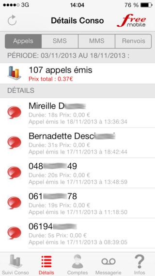 【免費工具App】Mon compte pour Free Mobile - Conso & Messagerie-APP點子