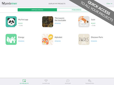 PandaViewer : PandaSuite Viewer for iOS