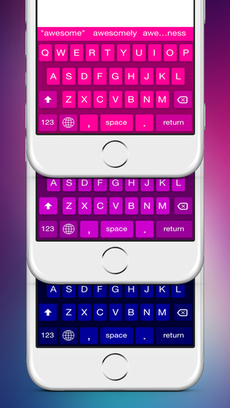 【免費工具App】Color Keyboard – with Prediction-APP點子