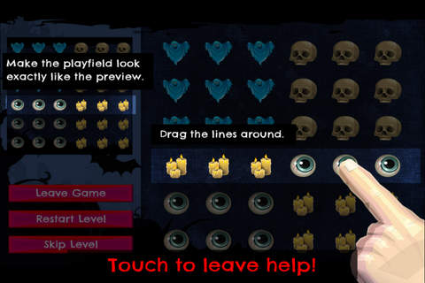 Haunted MonsterHouse - PRO - Slide Rows And Match Haunted House Ghouls Puzzle Game screenshot 4
