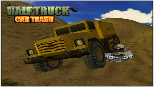 【免費遊戲App】Half Truck Car Trash ( Car Crushing Simulation game )-APP點子