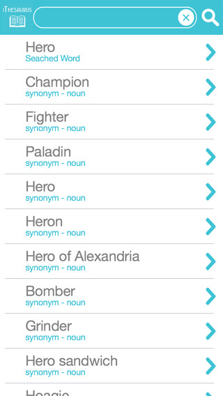 【免費書籍App】iThesaurus-APP點子