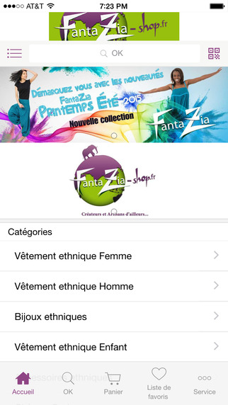 【免費生活App】FantaZia shop : Mode ethnique équitable-APP點子