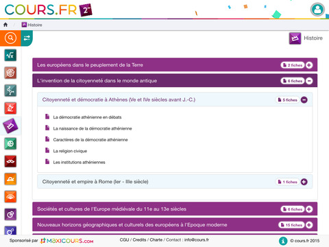 【免費教育App】Cours.fr 2nde-APP點子