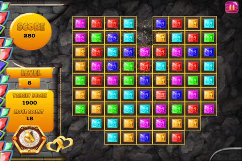 Miner Match Mania Diamond Jewel - Treasure Craze screenshot 3