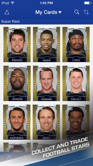 【免費運動App】HUDDLE 15: The NFLPA Digital Football Trading Card App-APP點子