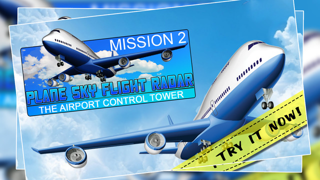 Plane Sky Flight Radar Mission 2 : The Airport 911 Panic Control Tower - Gold Edition