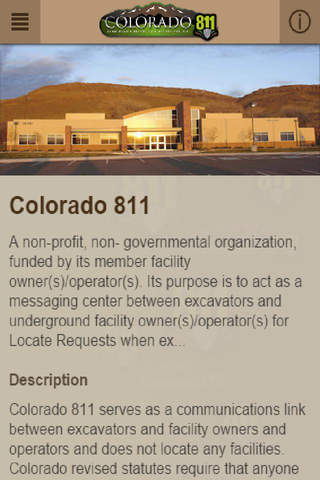 Colorado 811 screenshot 2