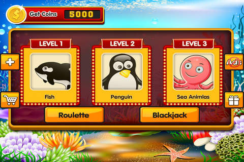 Catch the Wild Shark Slots by Fishing Riches Casino Free screenshot 3