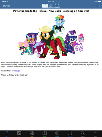 【免費新聞App】Equestria Daily-APP點子