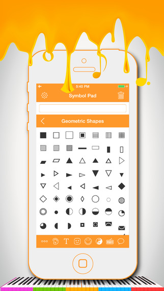 Symbol Pad - Unicode Smileys Icons Characters Symbols Keyboard for WhatsApp Pro
