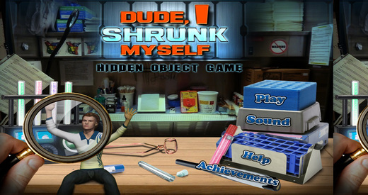 Dude I Shrunk Myself - Free Hidden Object Games