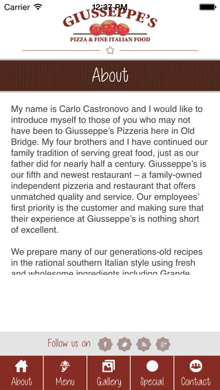 Giusseppe's Restaurant