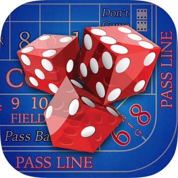 Snake Eyes Craps -  Deluxe Casino Dice Roll and Betting Game LOGO-APP點子