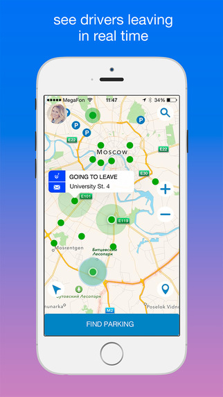 【免費交通運輸App】ParkApp - free parking and dating parkup-APP點子