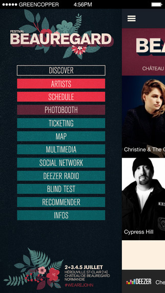 【免費音樂App】Festival Beauregard 2015-APP點子