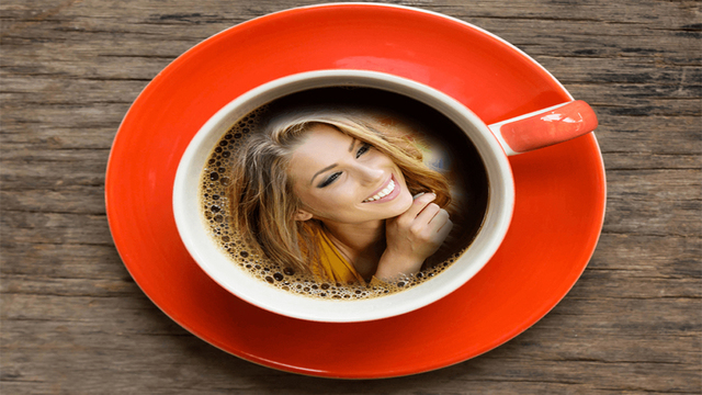 Coffee Mug Photo Frames Free