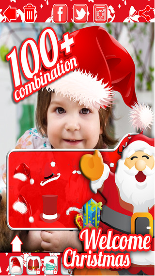 【免費攝影App】Christmas Santa Photo Sticker - Top Free Best Xmas Camera Holiday FX Effects App-APP點子