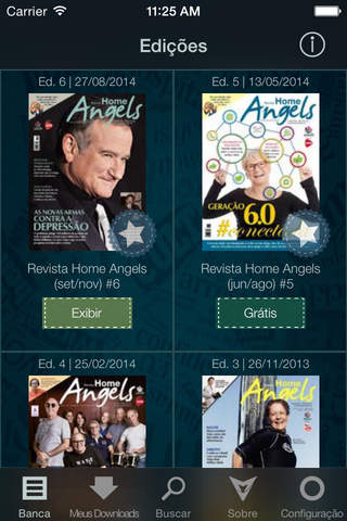 Revista Home Angels screenshot 2