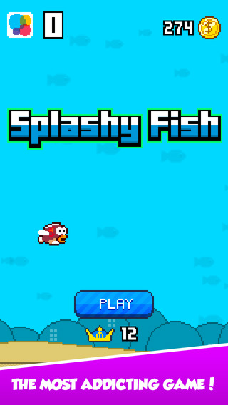 Splashy Fish - The Adventure of a Flappy Tiny Bird Fish