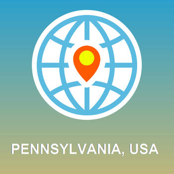 Pennsylvania, USA Map - Offline Map, POI, GPS, Directions 交通運輸 App LOGO-APP開箱王
