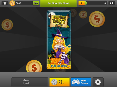 【免費遊戲App】Halloween Party Slots : Free Casino Slot Machine Game with Bonus and Jackpot-APP點子