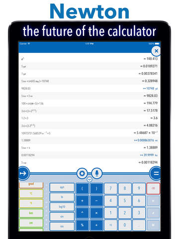 【免費生產應用App】Newton - the future of the calculator-APP點子