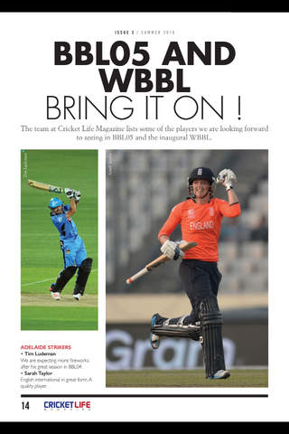 Cricket Life Magazine screenshot 2
