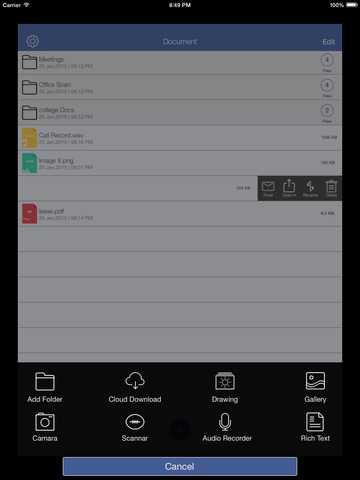 【免費商業App】File Mini : Professional File Manager and Pdf reader With Cloud sharing And Pdf Creator-APP點子