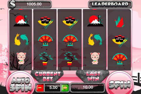 Sakura Hanami Slot Machine - FREE Las Vegas Casino Premium Edition screenshot 2