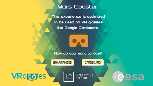 VR Mars Coaster