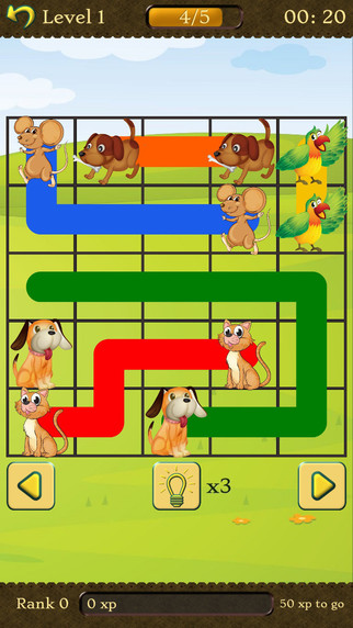 【免費遊戲App】Animals Match - Fun Animal Connect Dots Game For Kids-APP點子