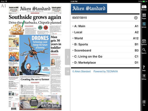 【免費新聞App】Aiken Standard e-Edition-APP點子