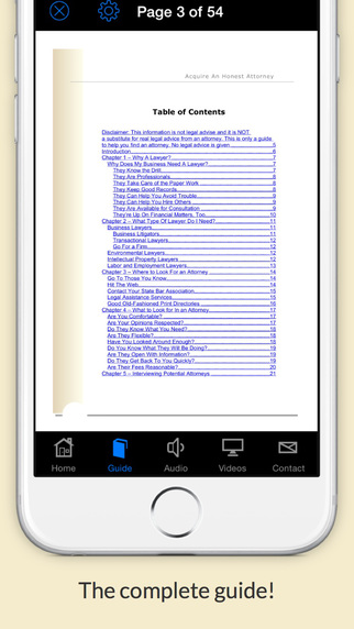【免費商業App】Acquire a Honest Attorney Free-APP點子
