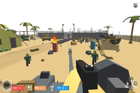 Pixel Zombies Battle screenshot 3