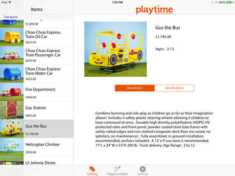 Playtime Playground Equipment screenshot 2