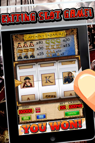 Awesome Pirate Casino Slot screenshot 2