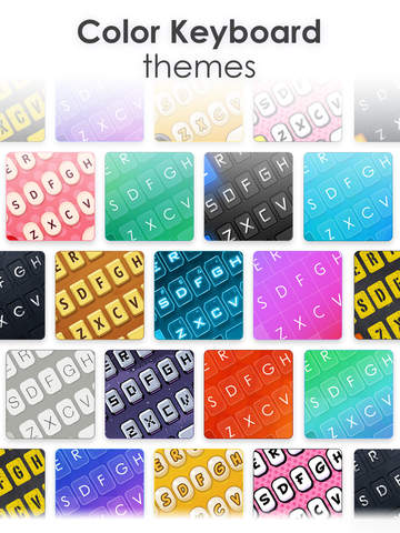 【免費工具App】Color Keyboard Themes - new keyboard design & backgrounds for iPhone, iPad, iPod-APP點子