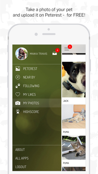 【免費社交App】Peterest - Pet Photo Gallery-APP點子